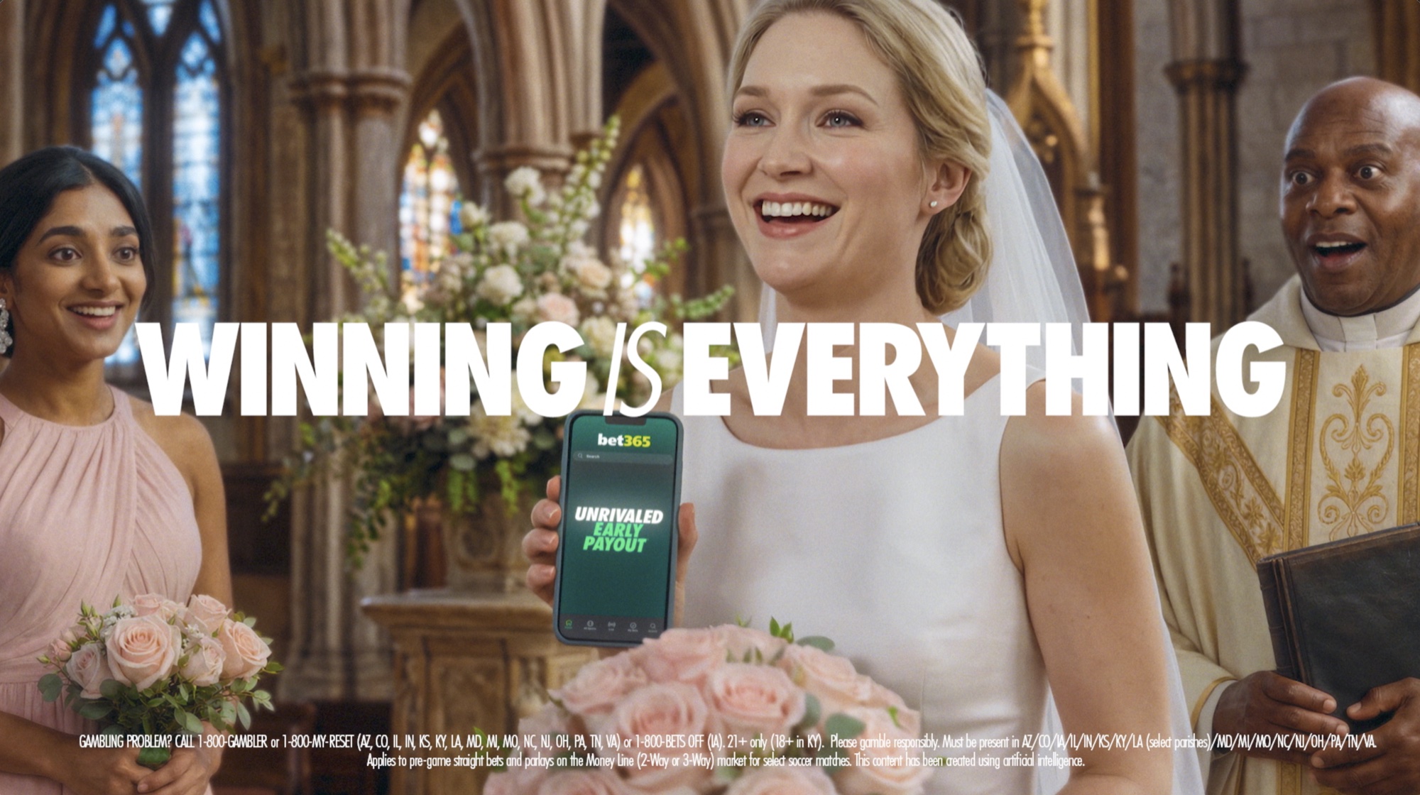 bet365 Winning Is Everything AI commercial